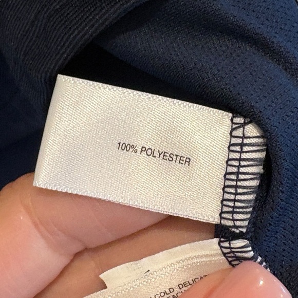 Cutter & Buck Womens Golf Polo CB DryTec 50+ UPF Size Large Navy - Picture 4 of 5